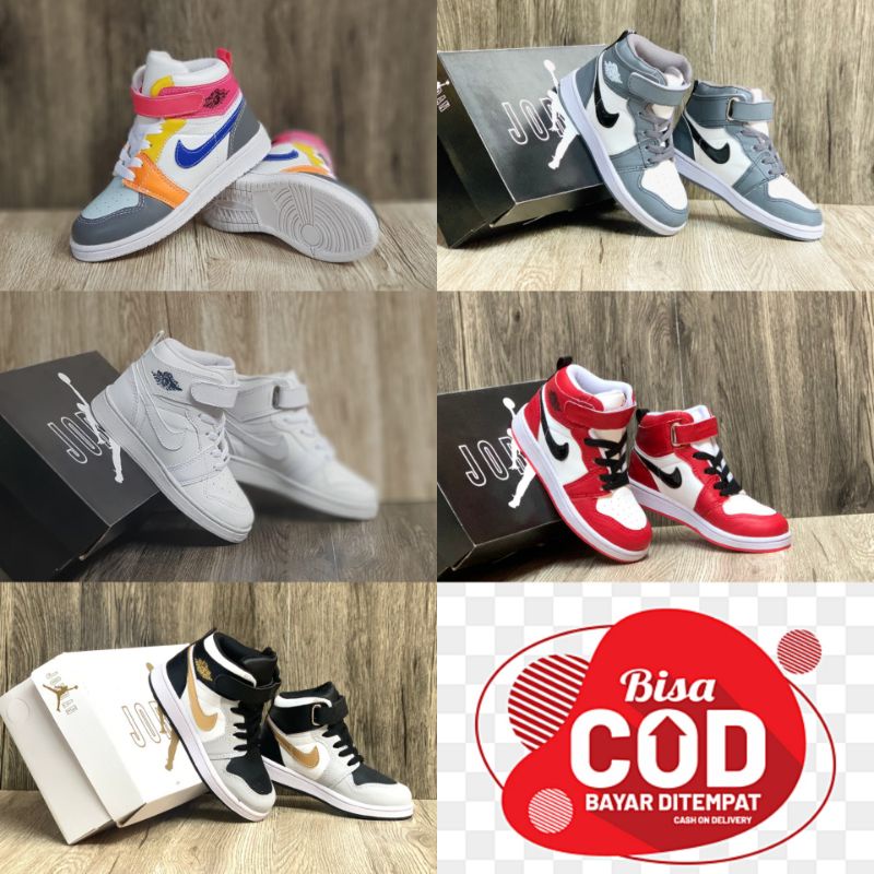 ORIGINAL BNIB / sepatu jordan anak / sepatu jordan high / sepatu anak sneakers