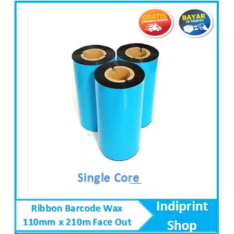 

65mm x 210m Core Panjang 65mm BARCODE RIBBON WAX (Face In) TODAYTEC Thermal Transfer