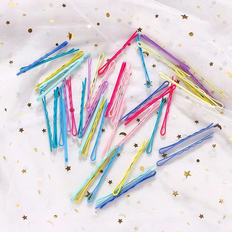 Jepitan Lidi / Jepit Rambut Korea / Jepitan Lidi Warna Warni / Jepitan Korea / Jepitan Rainbow / Jep
