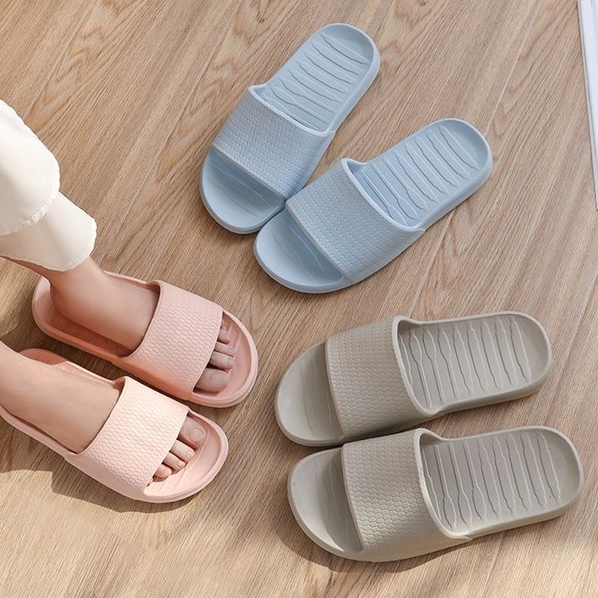 NEW Sandal Rumah Berkualitas Eva ANYA Sandal Kamar Mandi Berbahan Empuk Sandal Karet Couple Polos