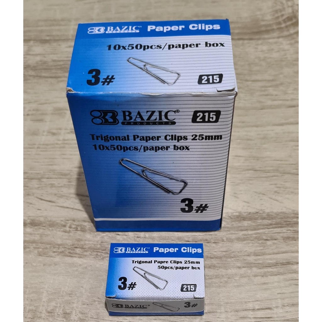 

Klip Kertas Bazic No.3 25mm