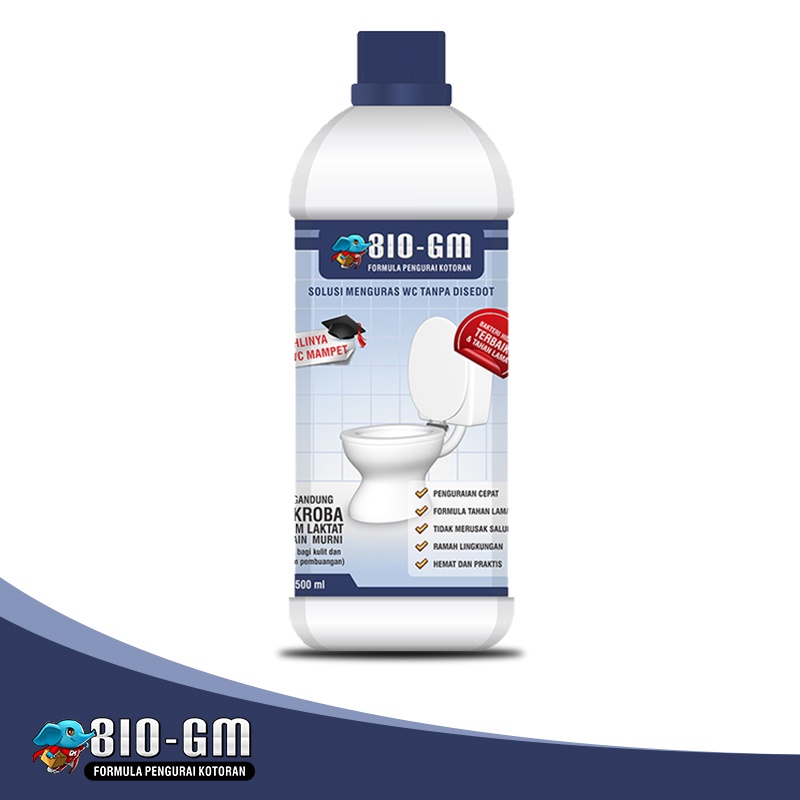 Bio gm/ obat kuras wc/ obat wc mampet/ obat septiktank penuh