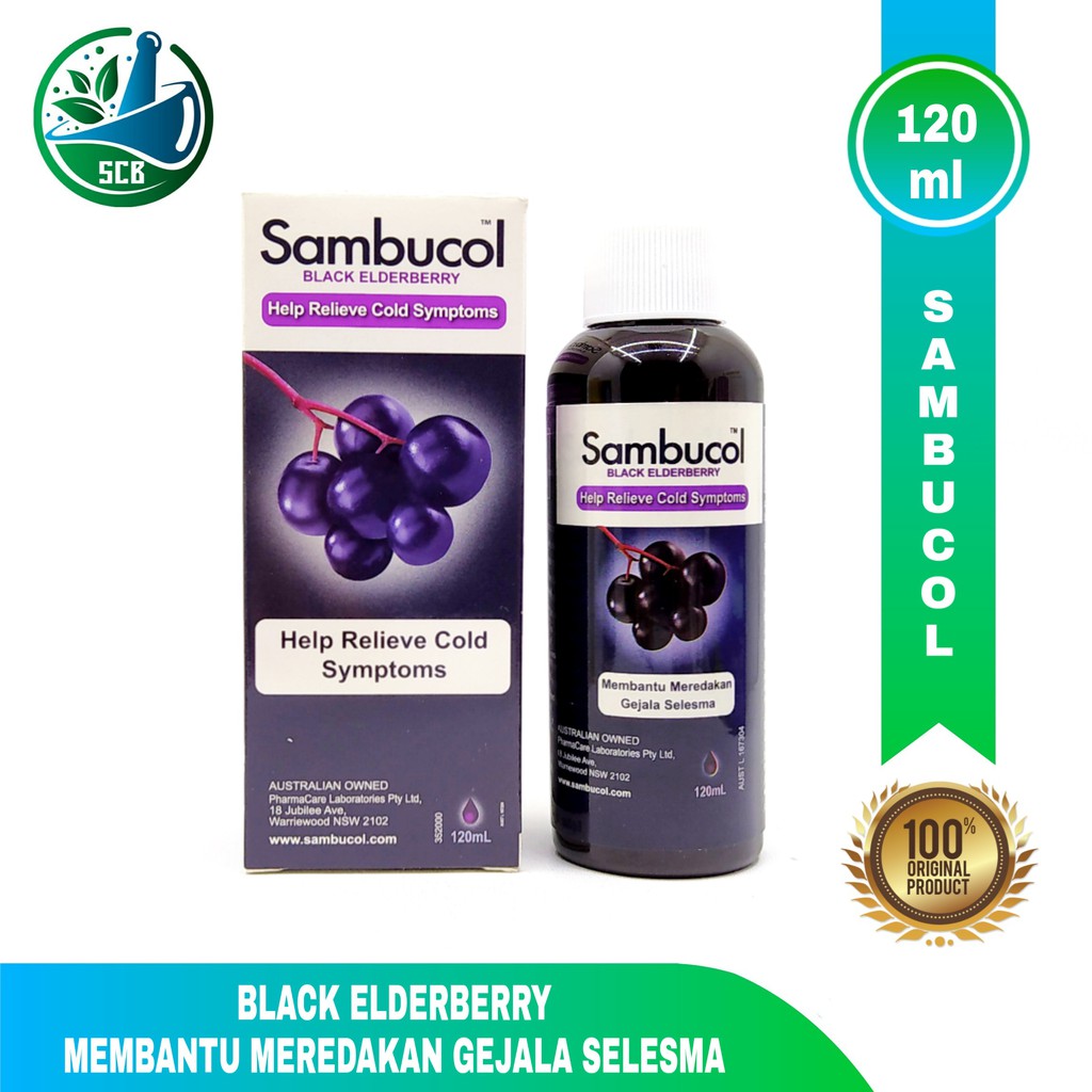 Sambucol Black Elderberry - Meredakan Gejala Selesma