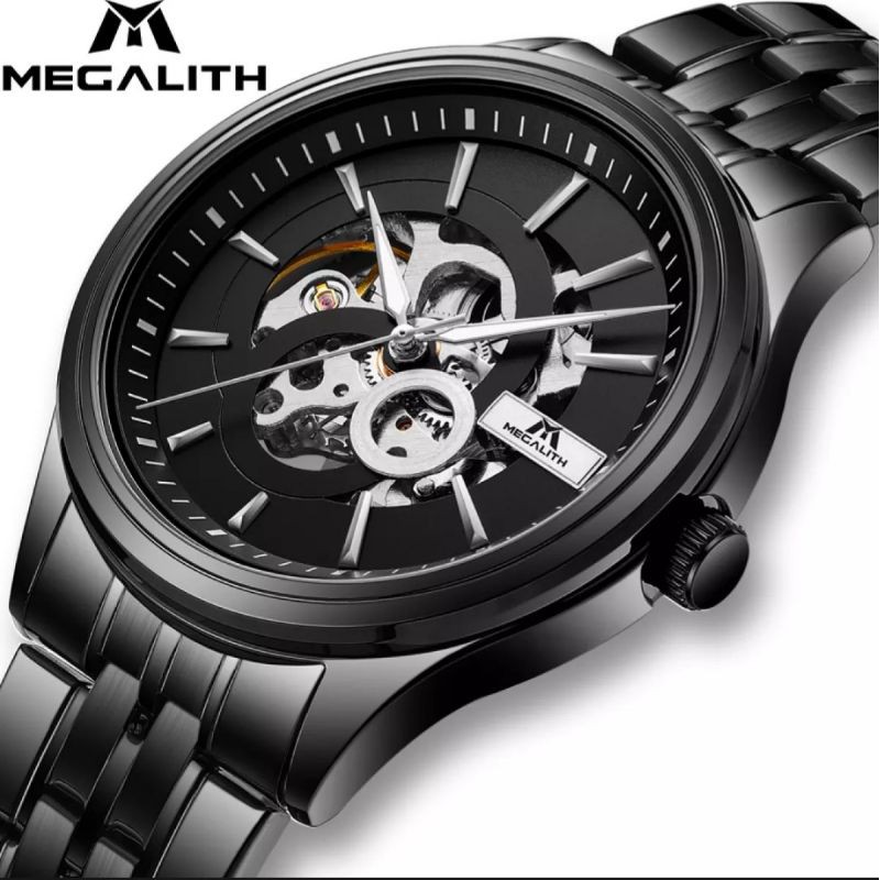 megalith jam otomatis automatic watch