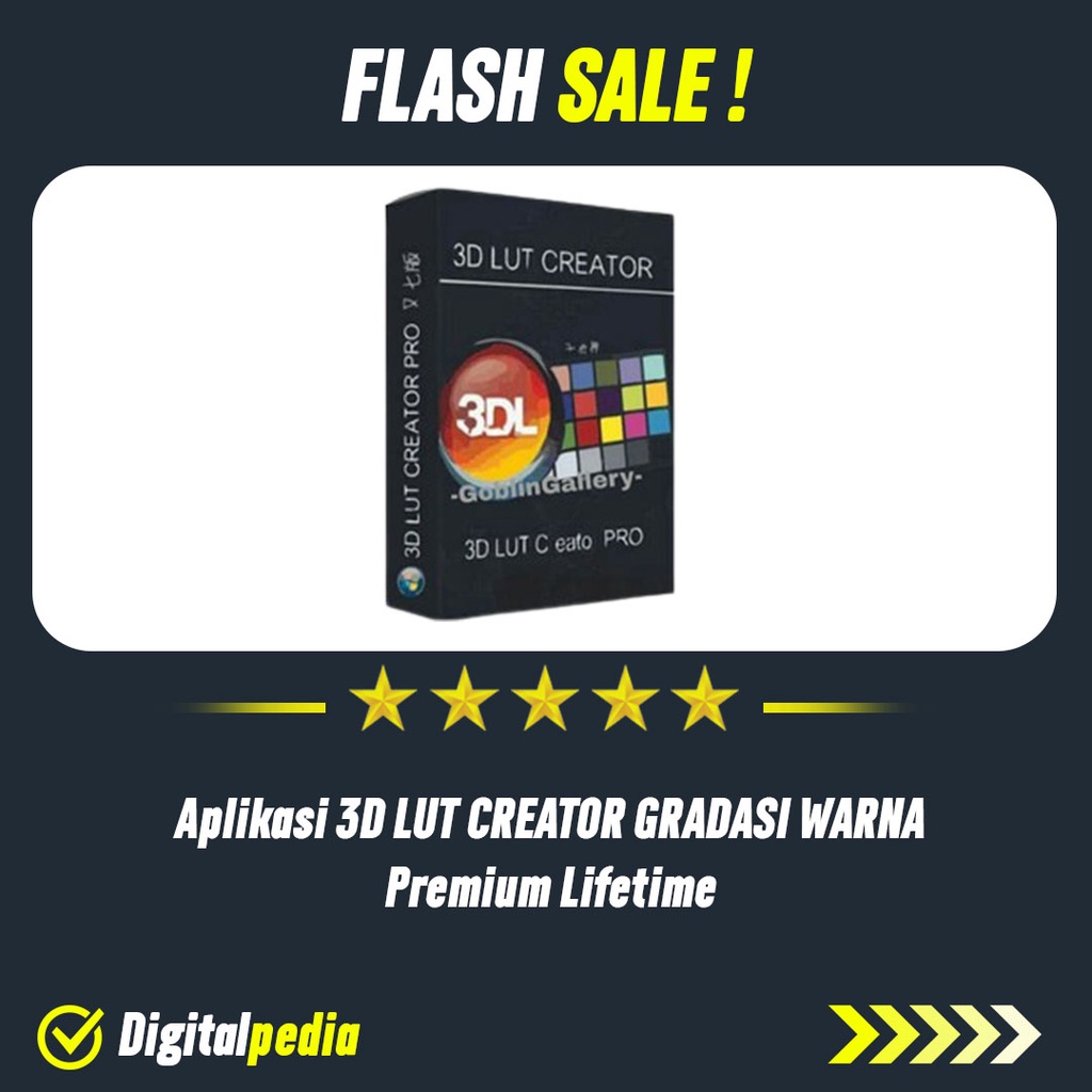 Aplikasi 3D LUT CREATOR GRADASI WARNA Premium Lifetime Full Version Software Program