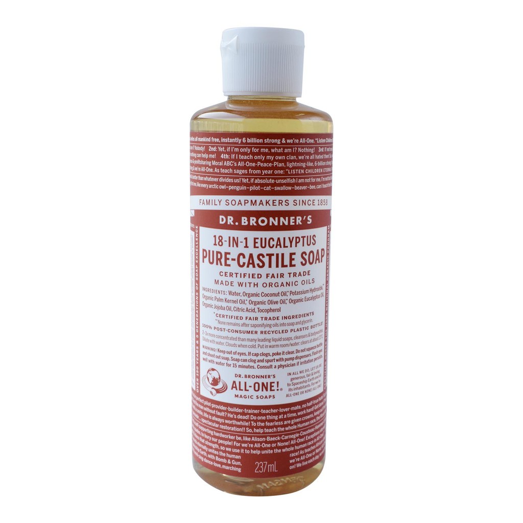 Dr. Bronners Eucalyptus Pure- Castile Soap 237ml