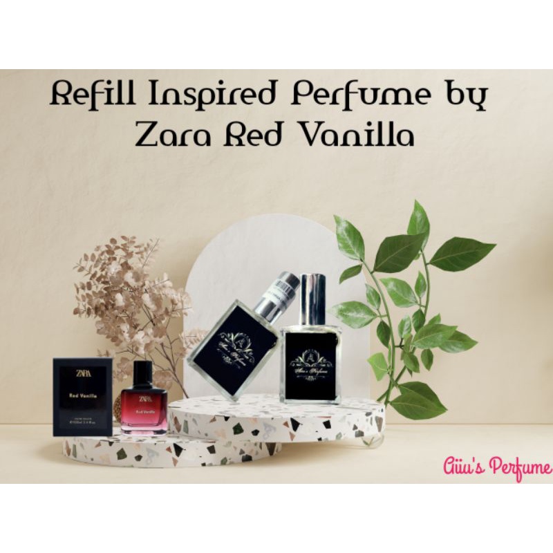 Refill inspired perfume by Zara Red Vanilla