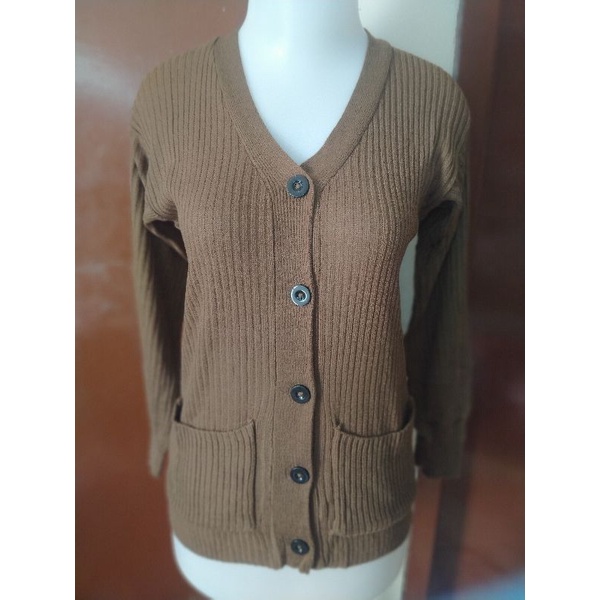 Cardigan Rajut / Outwear Rajut / Crop Cardigan Premium kancing 5