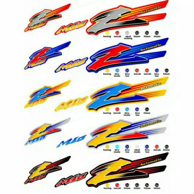 STRIPING/LIS VARIASI MIO SPORTY/MIO Z