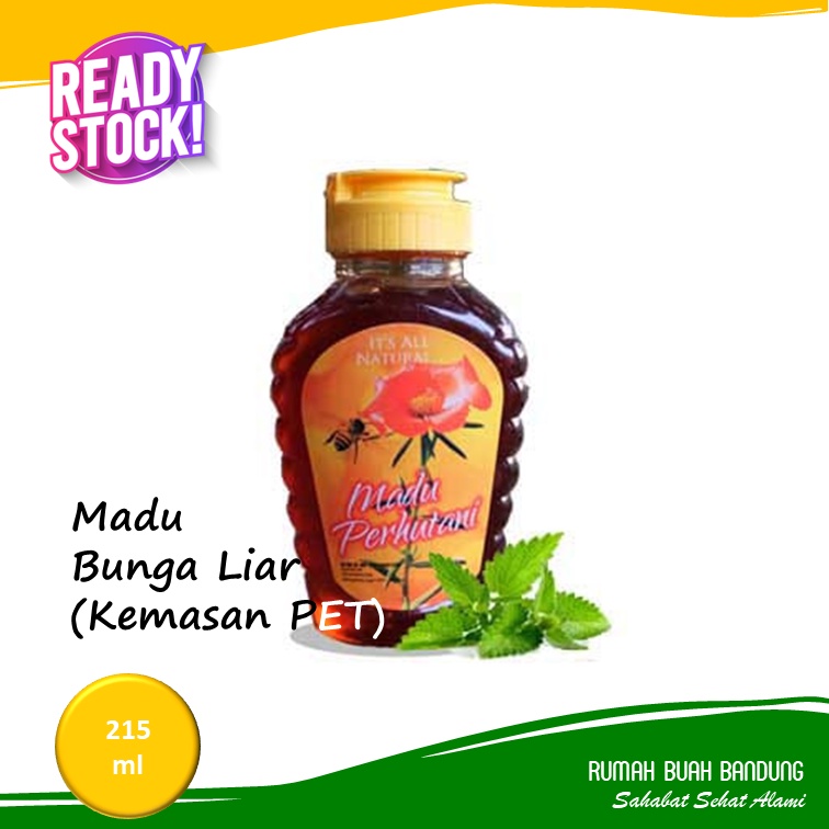 Madu Perhutani Bunga Liar 215 Ml Kemasan PET