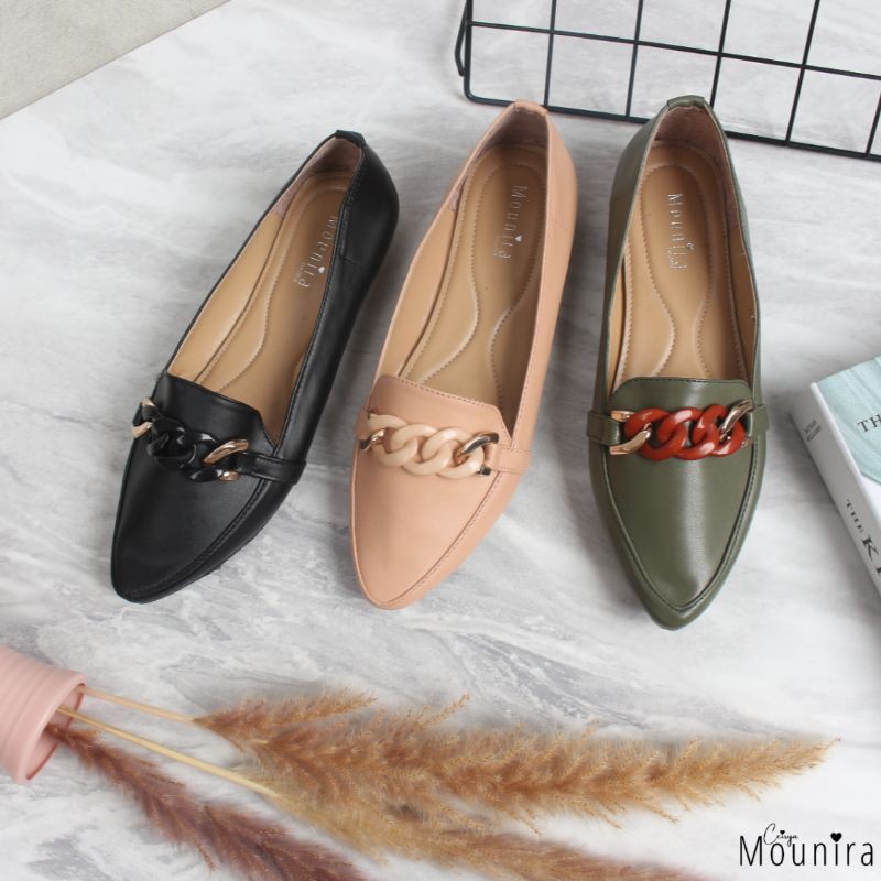 Zurich Flat Shoes By Ceisya Mounira