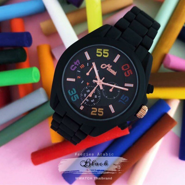 CEWEK STAINLESS TAHAN AIR BERKUALITAS TERLARIS//   Jam Tangan Mwatch Arabic Original Thailand