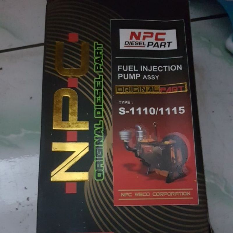 Fuel injection pump S1110/1115