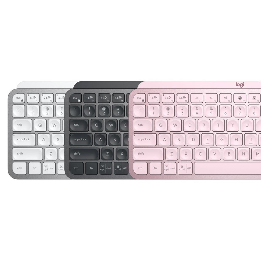 Logitech MX Keys Mini Keyboard Wireless Bluetooth Backlit - Original Garansi Resmi