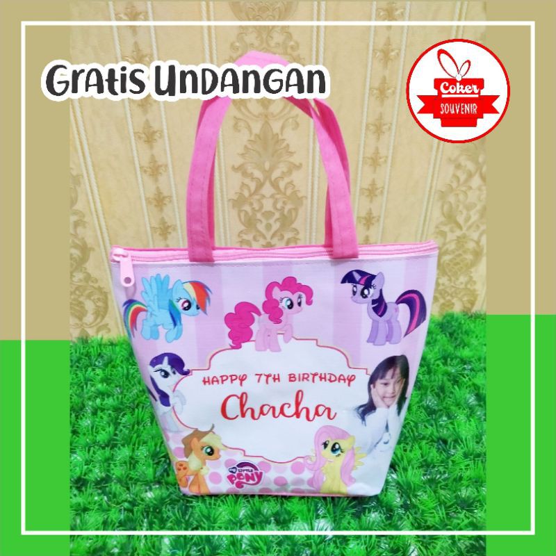 Promo / tas ulang tahun murah / goodie bag custom / Souvenir ultah pesta anak / Acara aqiqah-2