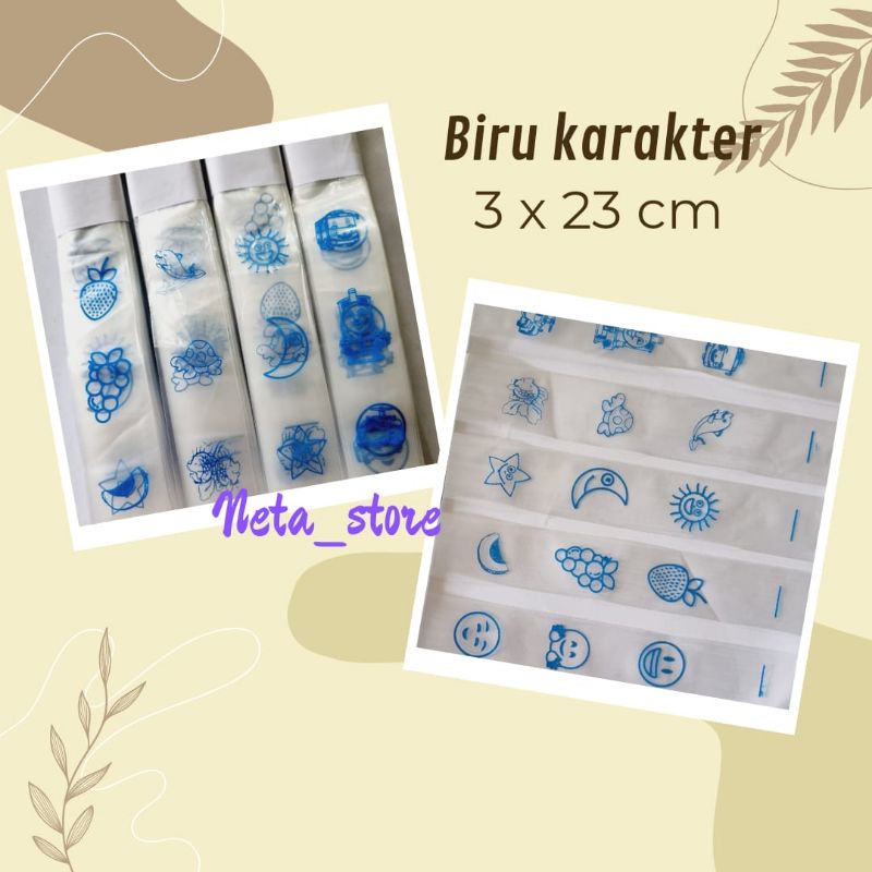 Plastik Es Mambo Sablon 100 pc/Plastik PE/ Plastok Es Lilin