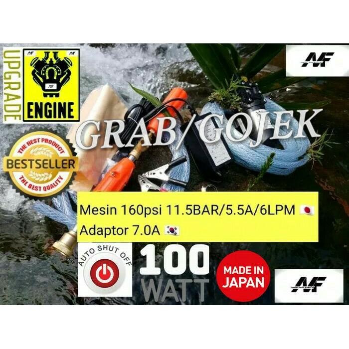 Promo POMPA AIR CUCI MOTOR MOBIL   CUCI AC MINI STEAM   MESIN POMPA STEAM Diskon