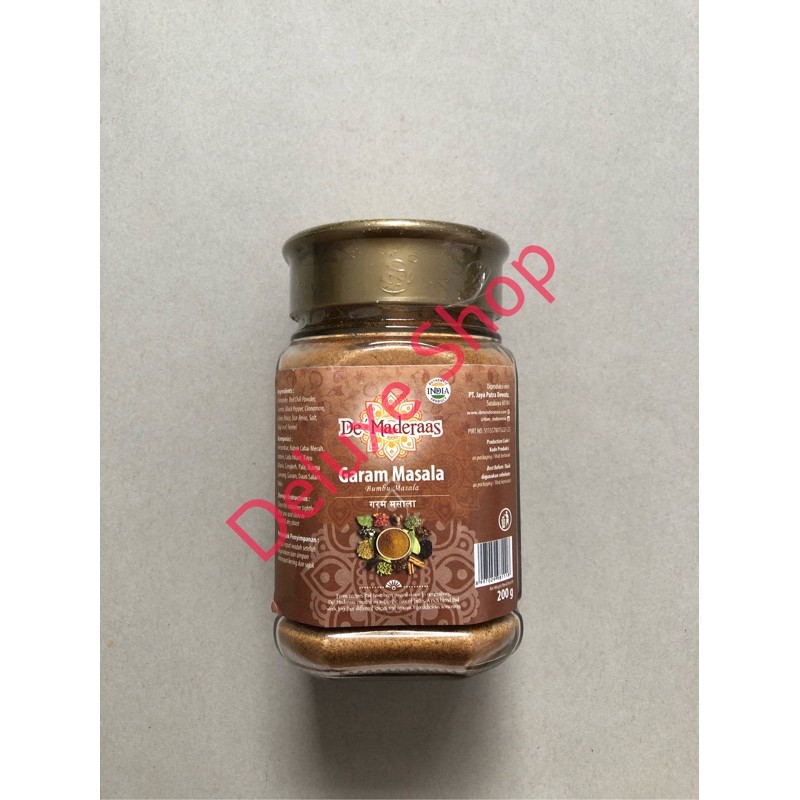 

De Maderaas Garam Masala 200g