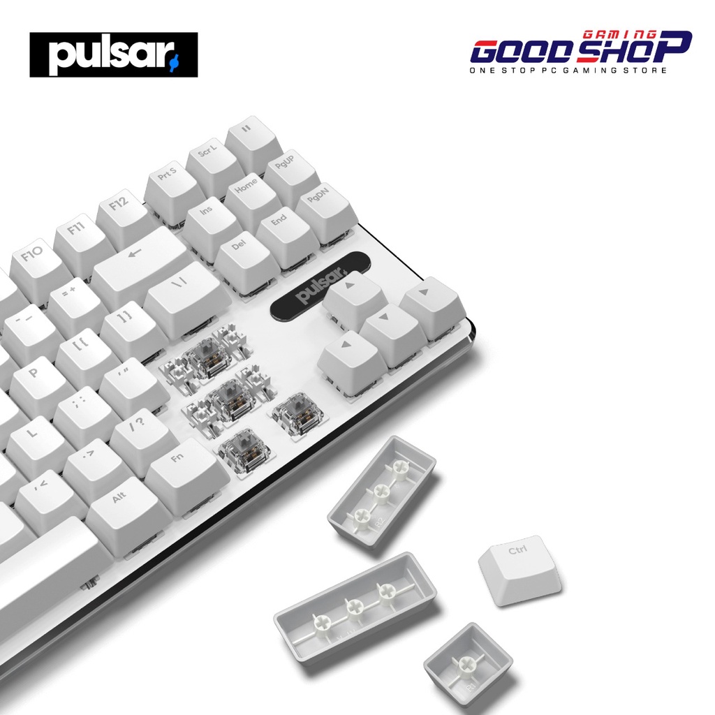 Pulsar Basic US ANSI - ABS Doubleshot - Keycaps ( 104 Set US KR )