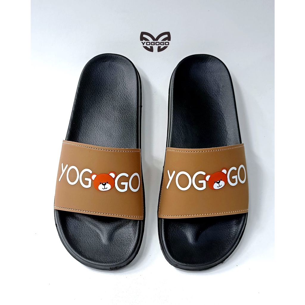 Sandal Slide Sendal Selop FLip Flop Karakter Yogogo Size 36-43#YBR