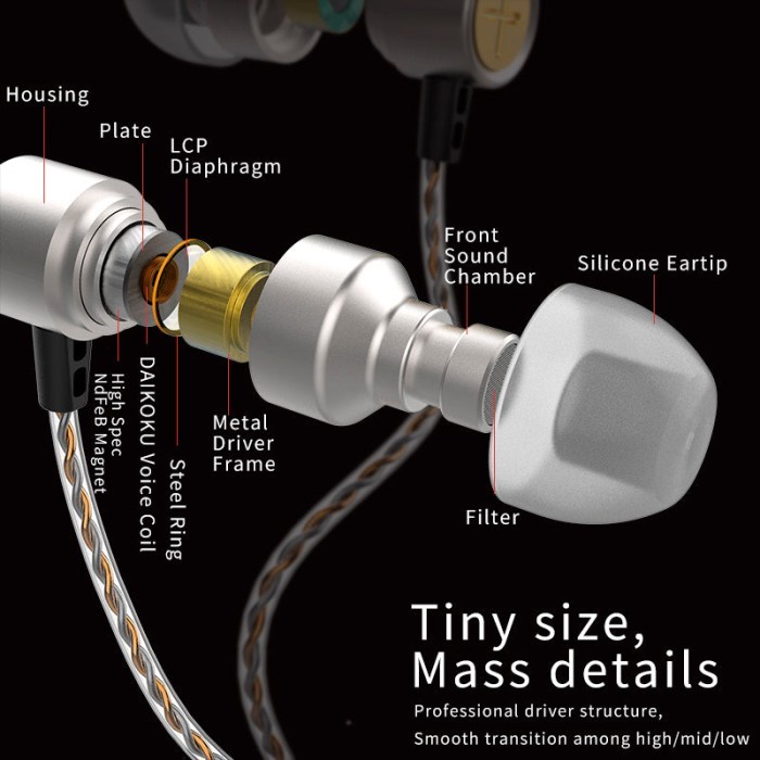 Astrotec Vesna / Vesna EVO LCP Diaphragm In Ear Earphone - Vesna Evo