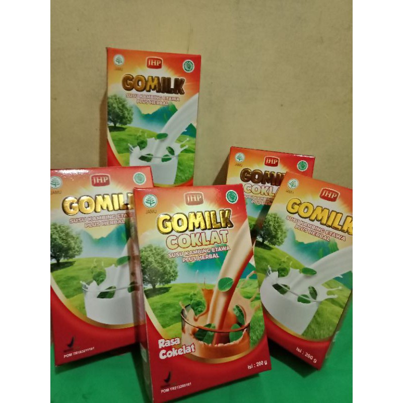 

Gomilk (Susu kambing etawa + herbal)