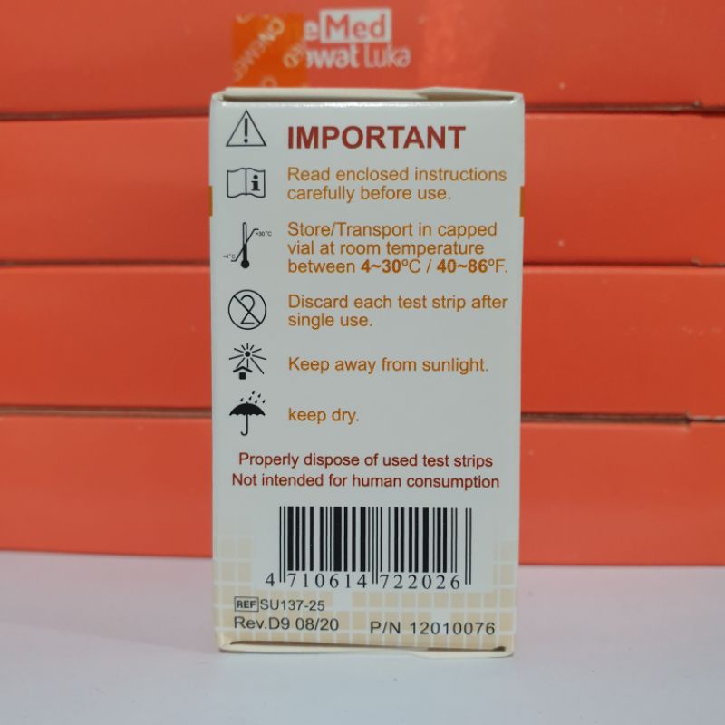 Strip Asam Urat Nesco Stik Asam Urat Nesco Uric Acid