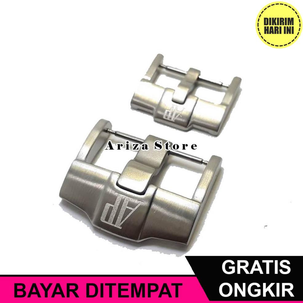 (BAYAR DITEMPAT) OE5258 BUCKLE ENGSEL PENGAIT TALI JAM AUDEMARS PIGUET PRIA WANITA 18 24 MM