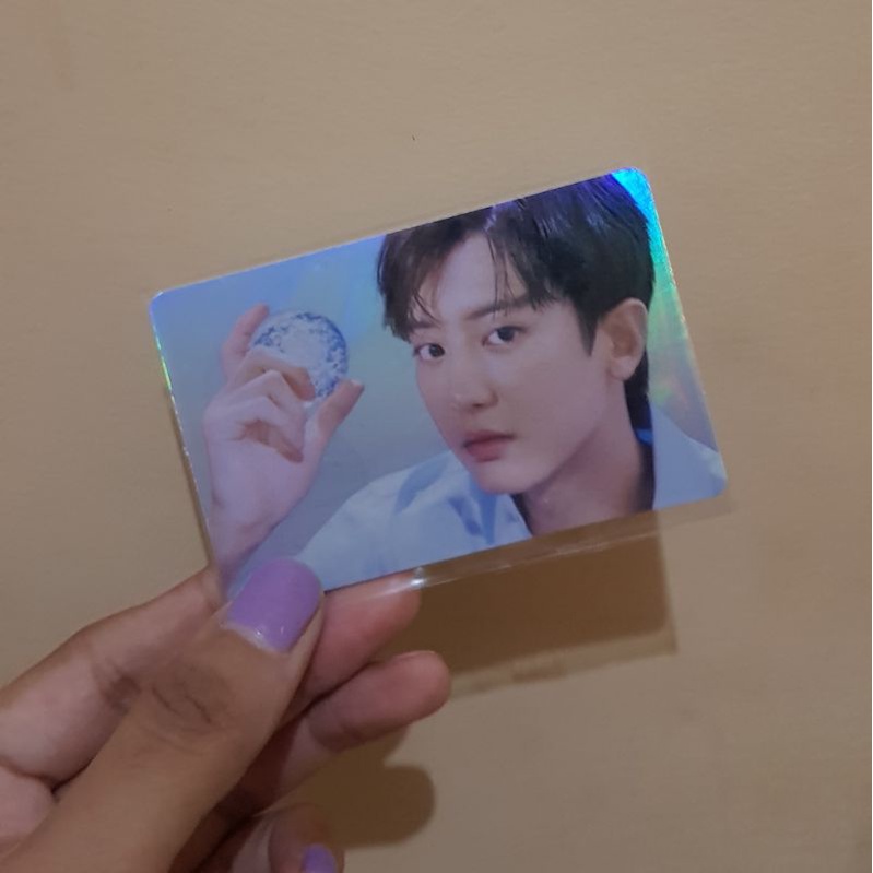 PHOTOCARD HOLOGRAM EXO CHANYEOL NACIFIC OFFICIAL (PC HOLO NACIFIC OFFICIAL)