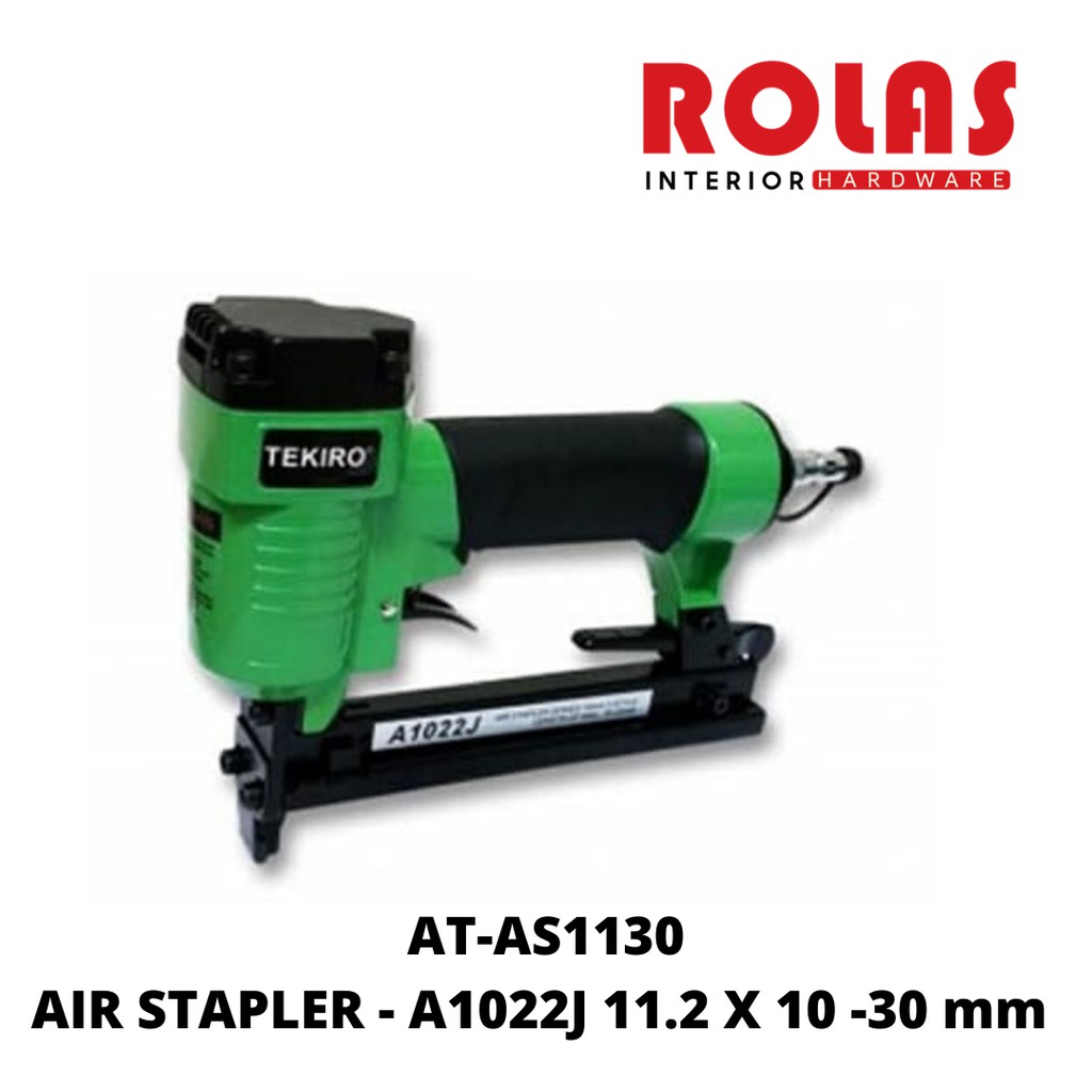 

AIR STAPLER TEKIRO A1022J 11.2 X 10 -30 mm AT-AS1130 / MESIN STAPLES TEKIRO