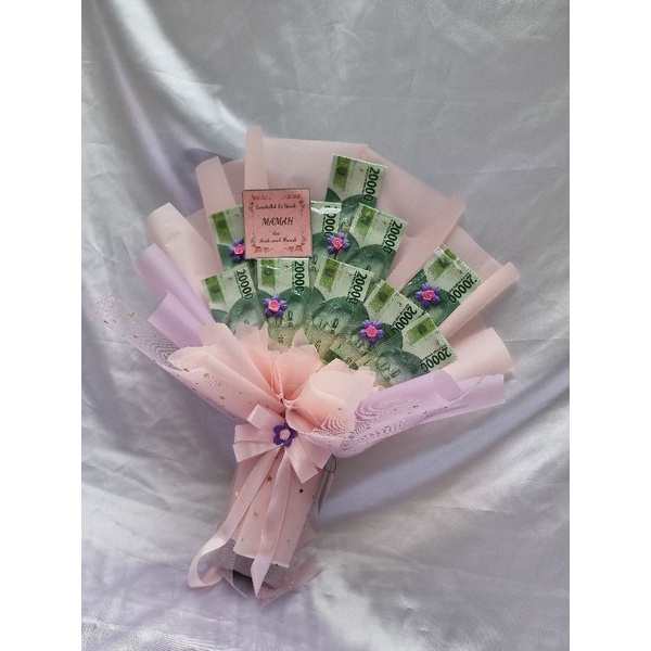 buket uang /buket uang murah/buket uang 10 lembar