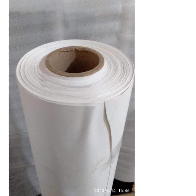 ❅ PVC Sheet / Decco Deco Taco Sheet Supercon - White / Putih Doff / Kulit Jeruk Wajib Packing Paralo