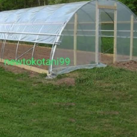 ✭ Plastik UV 14% lebar 3 meter tebal 200 micron ECERAN untuk green house atap penjemuran atap kolam ➤