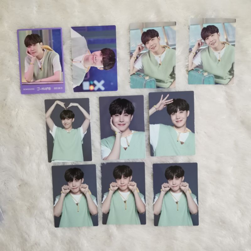READY STOCK OFFICIAL BTS 2021 MUSTER SOWOOZOO MINI PHOTO CARD SET - PHOTOCARD PC JHOPE