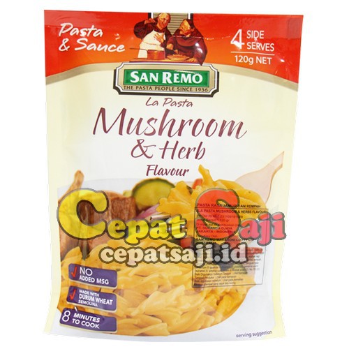 

La Pasta Mushroom & Herb 120 gr