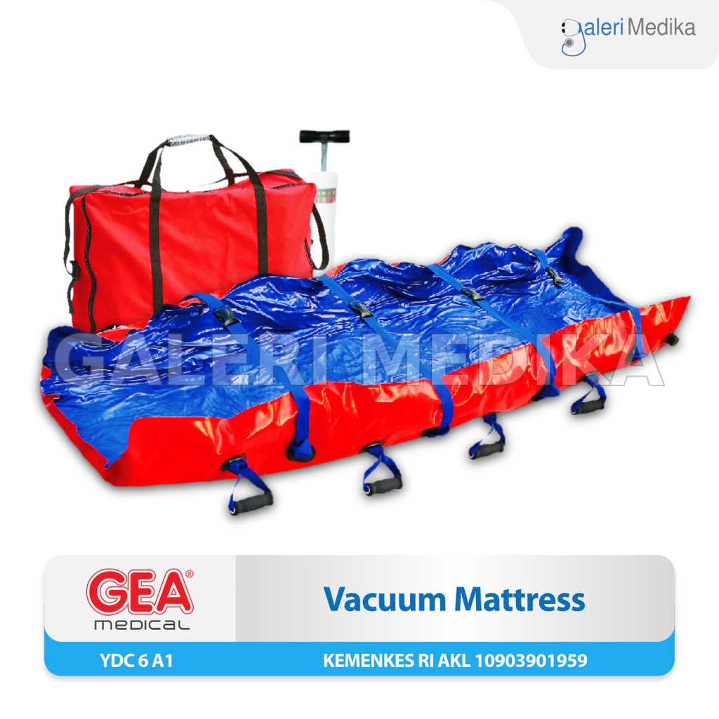 Tandu Terpal GEA YDC 6 A1 / YDC 6A1 / YDC-6A1 Vacuum Mattress Stretcher