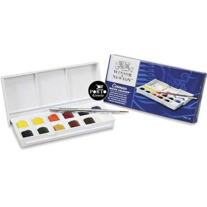 

HOT SALE Winsor & Newton Cotman Water Colours Pockets Sketchers Pocket Box 12