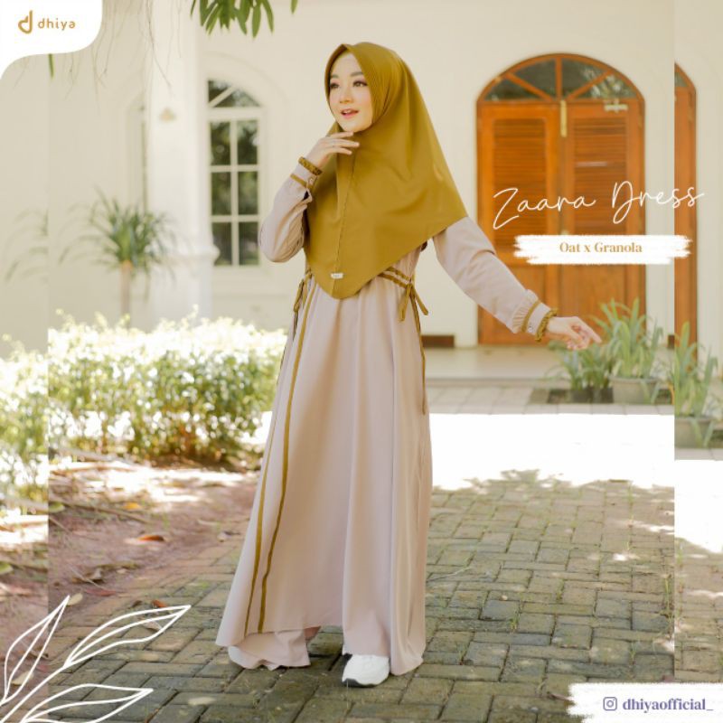 COD Zaara Dress By Dhiya Official/ Dress Branded Ori