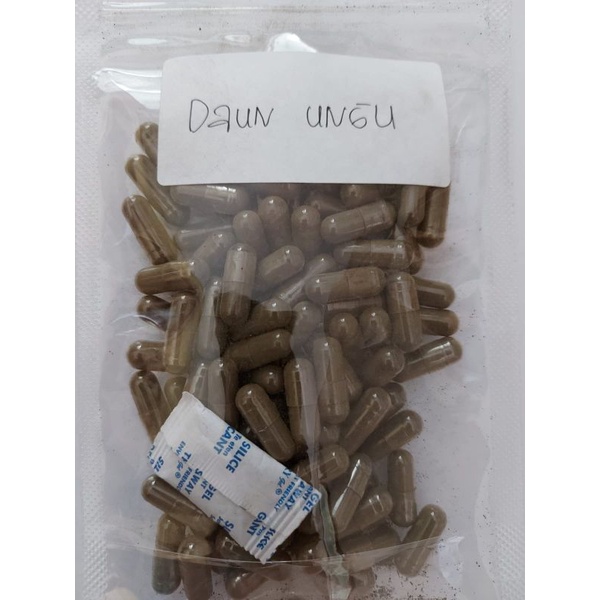 

kapsul daun ungu isi 100 pcs