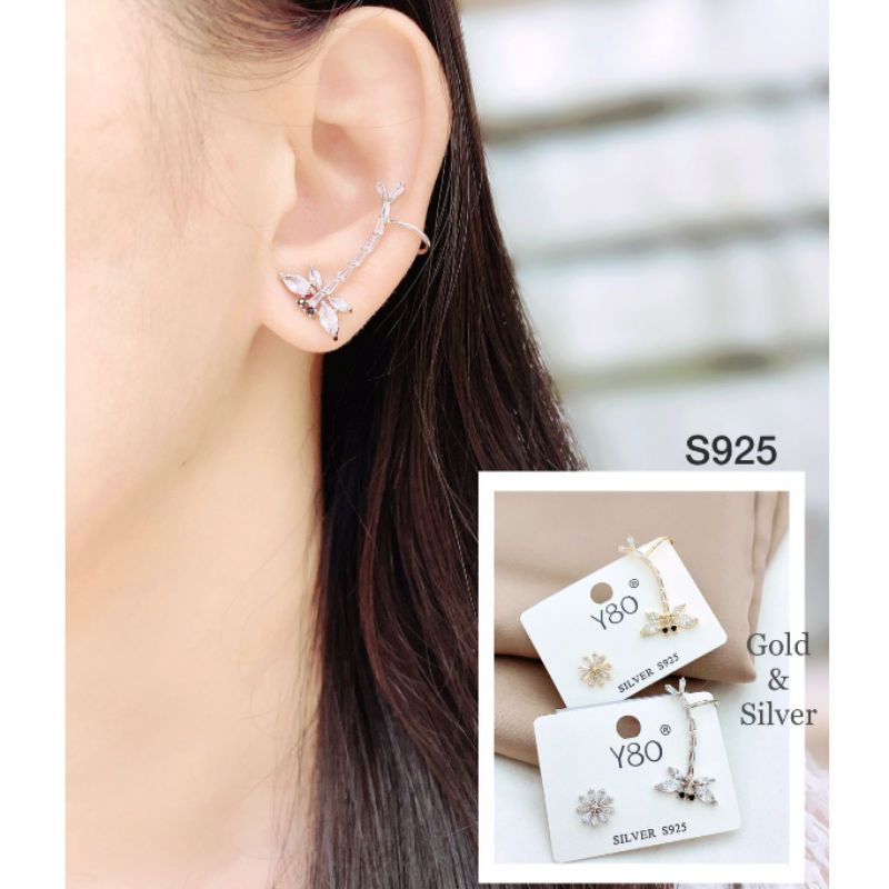 Anting Premium Quality Anting Silver925 Perak platgold silver Premium Quality Anti karat anti alergi 025