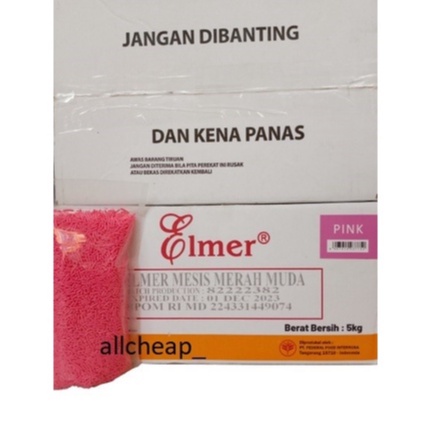 seres ELMER MESIS MERAH MUDA meses butiran warna 200g CERES ELMER PINK