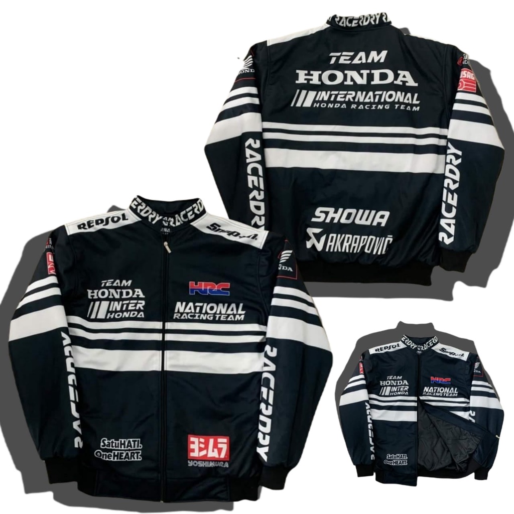 Jaket Motor Pria Touring Full Printing Sublimation Size L Xl