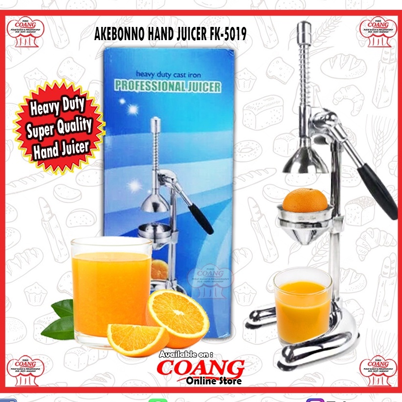 HAND JUICER FK-5019 - HEAVY DUTY - ALAT PERAS JERUK MANUAL