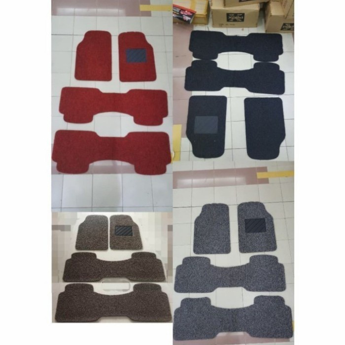Karpet Bihun / Karpet Mie 3 Baris 4 Potong Mobil Grand CRV 2012 - 2015