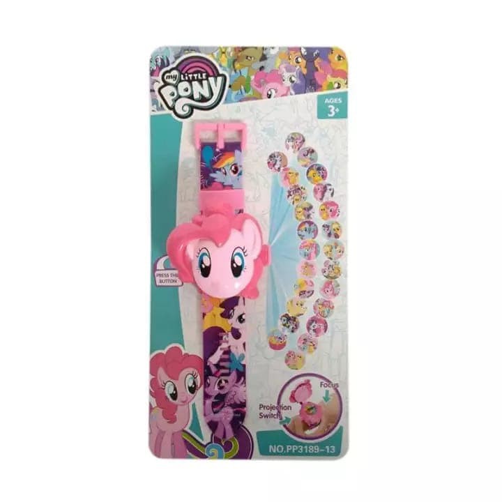 New Trend! JAM TANGAN ANAK PEREMPUAN MY LITTLE PONY DIGITAL PROYEKTOR JUMBO