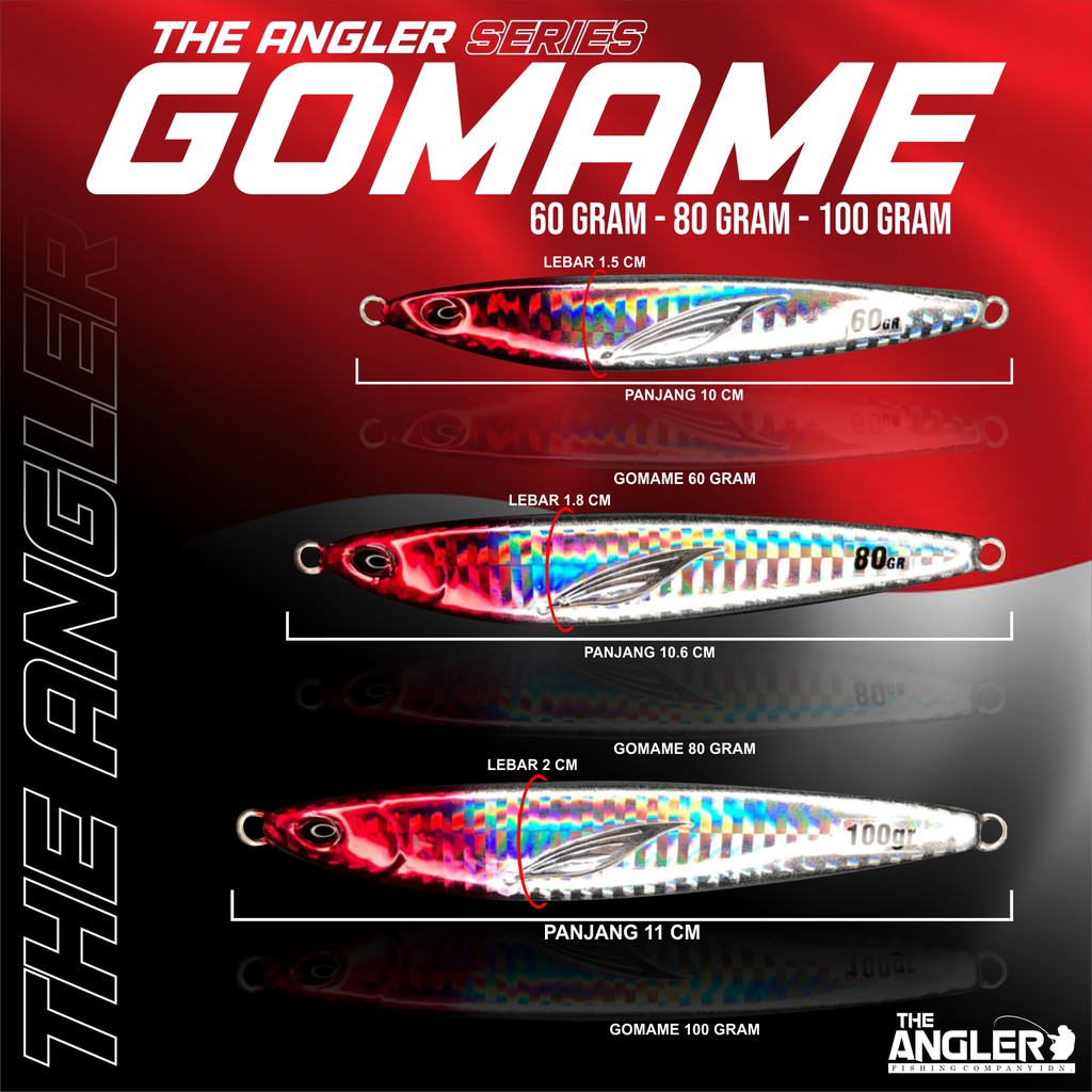 Metal Jig Gomame The Angler Series