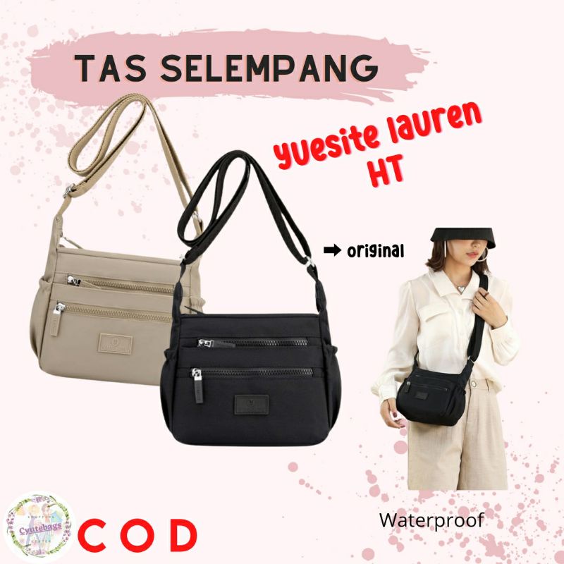 Tas selempang wanita medium yuesite lauren original cyutebags