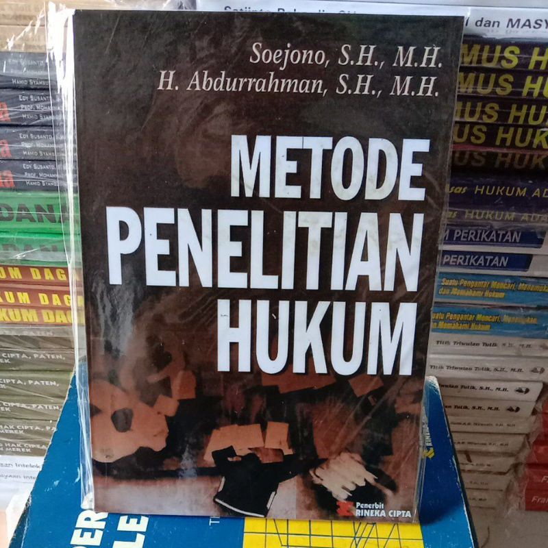 metode penelitian hukum oleh soejono