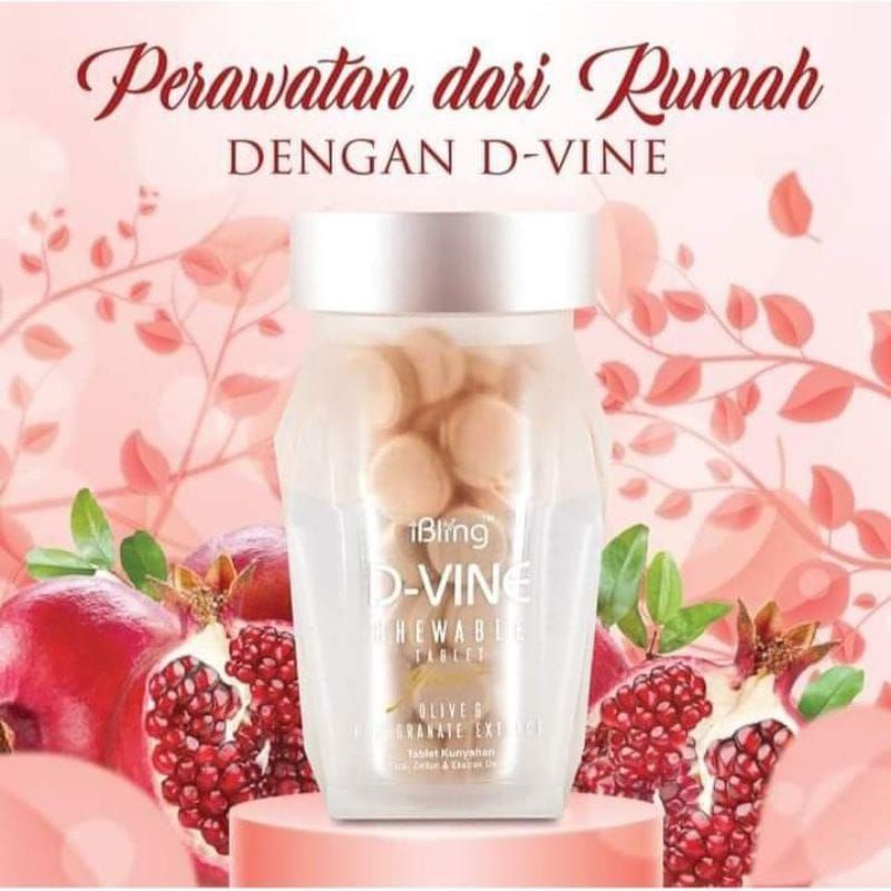 D-Vine Collagen Original Ecer 30 pil - D Vine - Divine - Dvine Pemutih Wajah Badan Terbaik