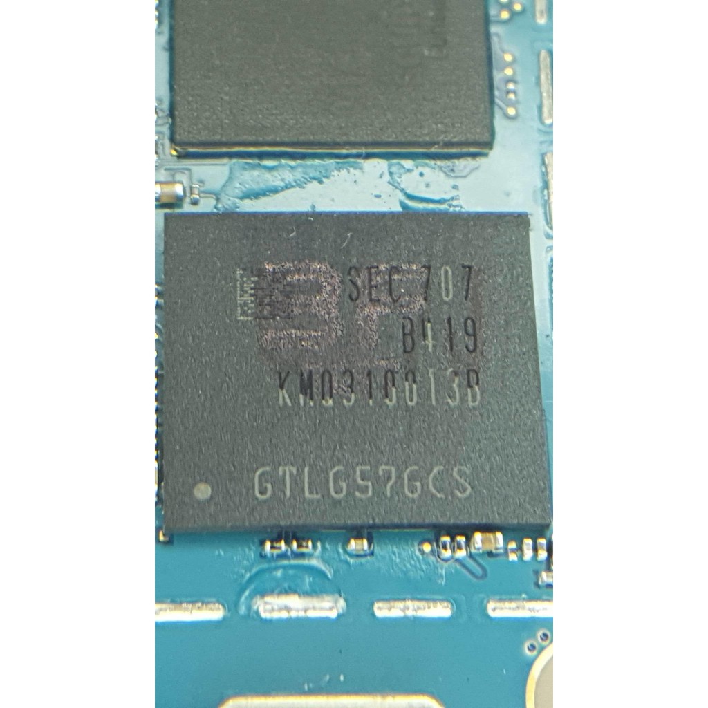 Ic eMMC SAMSUNG KMQ310013M-B419 KMQ31 16GB RAM 2GB